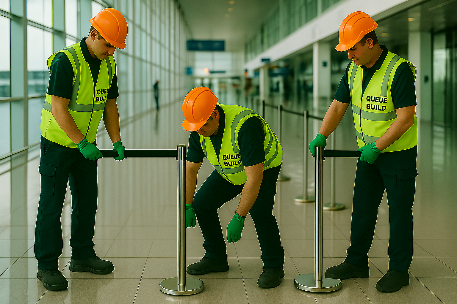 Queue Build - Airport Queue Management Solutions